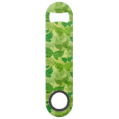 Spring Green Pattern Speed Flessenopener (Voorkant)