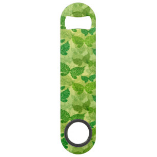 Spring Green Pattern Speed Flessenopener