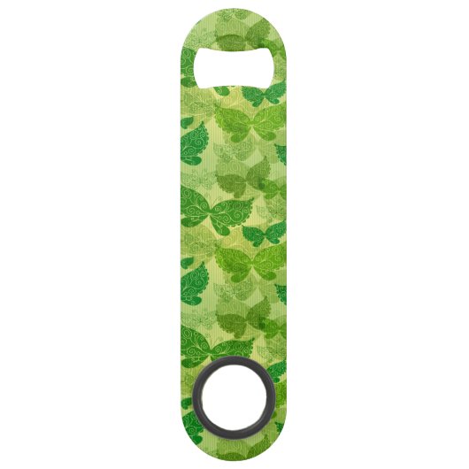 Spring Green Pattern Speed Flessenopener (Voorkant)