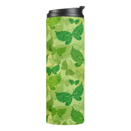 Spring Green Pattern Thermosbeker (Gedraaid links)