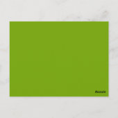Spring Green Table Number Kaarten (Achterkant)