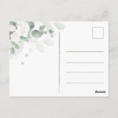 Spring Greenery Dank je wel kaart (Achterkant)