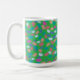 Spring Greens Painterly Art Koffiemok