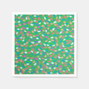 Spring Greens Painterly Art Servet