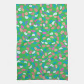 Spring Greens Painterly Art Theedoek (Verticaal)