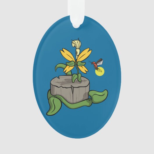 Spring Greets Zomer Acryl Ornament (voorkant)