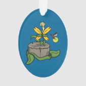 Spring Greets Zomer Acryl Ornament (achterkant)