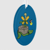 Spring Greets Zomer Acryl Ornament (voorkant)