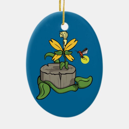 Spring Greets Zomer Ornament (Achterkant)