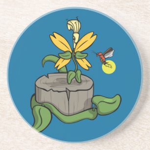 Spring Greets Zomerzandsteen Onderzetter