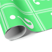 Spring groen mysterie cadeaupapier (Rol Hoek)