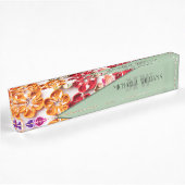 Spring Handmade sewn fabric Flowers Multicolor Naambordje