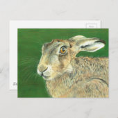 Spring Hare Briefkaart (Voorkant / Achterkant)