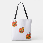 Spring Harmony – Orange & Yellow Tulips Tote Bag (Achterkant)