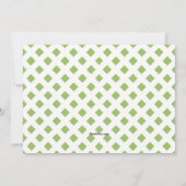 Spring has Sprung Birthday Party Kaart (Achterkant)