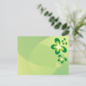 Spring has Sprung Briefkaart (Staand voorkant)