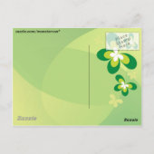 Spring has Sprung Briefkaart (Achterkant)