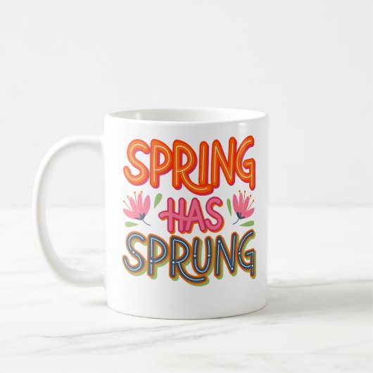 Spring has Sprung Koffiemok (Links)