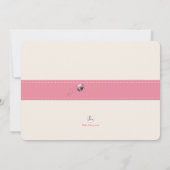 Spring Has Sprung-uitnodiging Kaart (Achterkant)