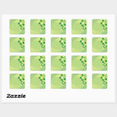 Spring has Sprung Vierkante Sticker (Vel)