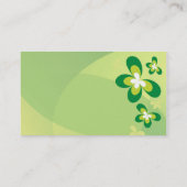 Spring has Sprung Visitekaartje (Achterkant)