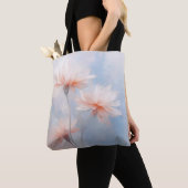 Spring Hazy Pastel Petal Wildflower Bloemen van Av Tote Bag (Dichtbij)