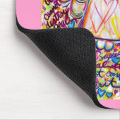 Spring Hearts Angel Mousepad Muismat (Hoek)