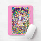 Spring Hearts Angel Mousepad Muismat (Met muis)