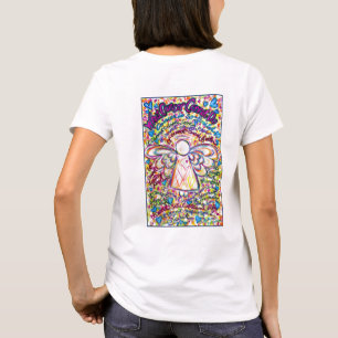 Spring Hearts Cancer Angel T-shirt