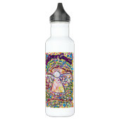 Spring Hearts Cancer kan Angel niet doen Waterfles (Links)