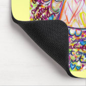 Spring Hearts Engel Muismat (Hoek)