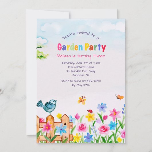 Spring heeft de Uitnodiging van Sprung (Voorkant)