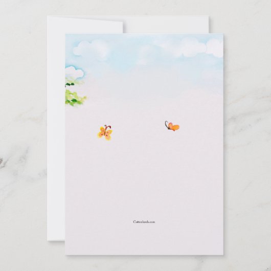 Spring heeft de Uitnodiging van Sprung (Achterkant)