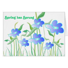 Spring heeft Sprung - Card