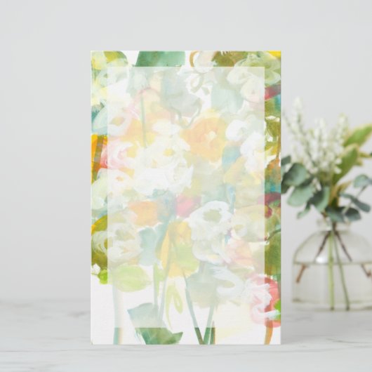 Spring heeft Sprung II Briefpapier (Staand voorkant)