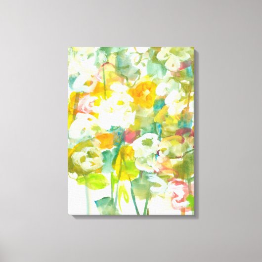 Spring heeft Sprung II Canvas Afdruk (Voorkant)