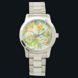 Spring heeft Sprung II Horloge<br><div class="desc">Floral</div>
