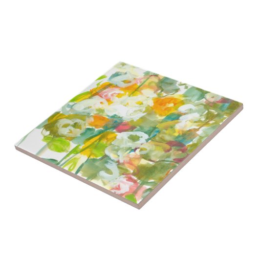 Spring heeft Sprung II Tegeltje (Zijkant)