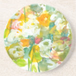 Spring heeft Sprung II Zandsteen Onderzetter<br><div class="desc">Floral</div>