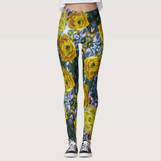 Spring heeft Sprung Leggings (Voorkant)