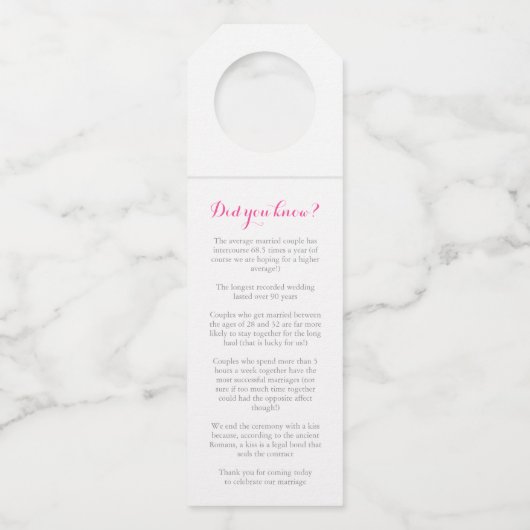 Spring hellebores waterverf kunst leuke feiten flessenhanger (Achterkant)