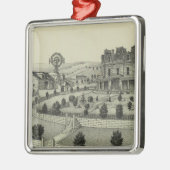 Spring Hill Boerderij, Chase County, Kansas Metalen Ornament (Links)