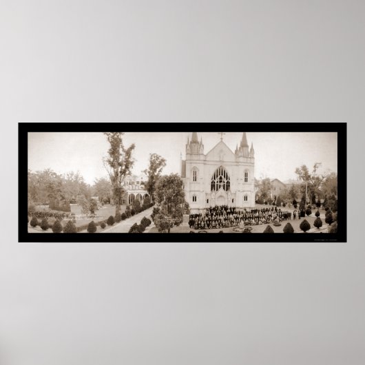 Spring Hill College Foto 1918 Poster (Voorkant)