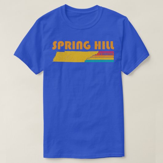Spring Hill Tennessee  verstoord Souvenir T-shirt (Design voorkant)