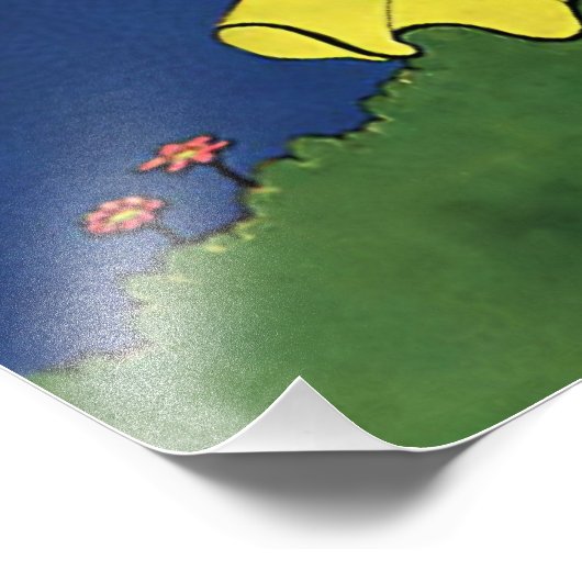 “Spring” Hoes door Annie Fish Foto Afdruk (Hoek)