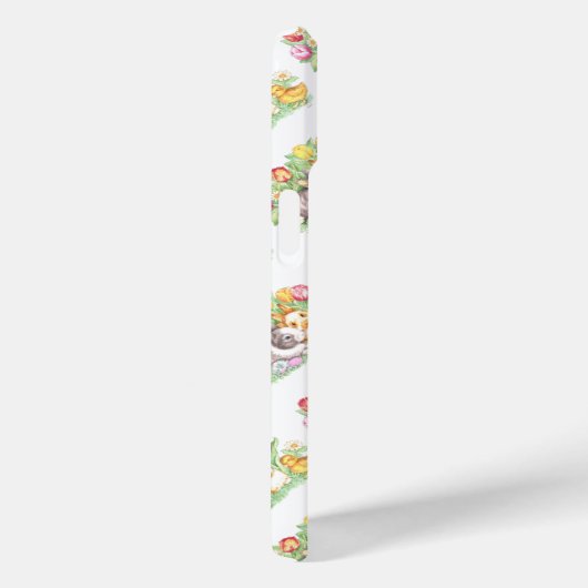 Spring Holiday Easter Bunny Case-Mate iPhone Case (Achterkant / Rechts)