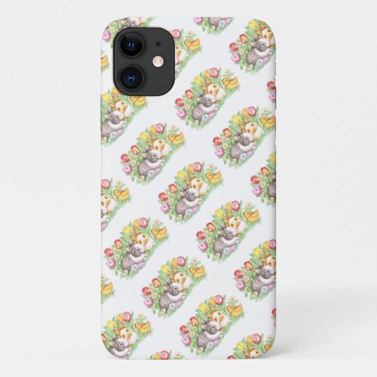 Spring Holiday Paashaas Bunny Case-Mate iPhone Case (Achterkant)