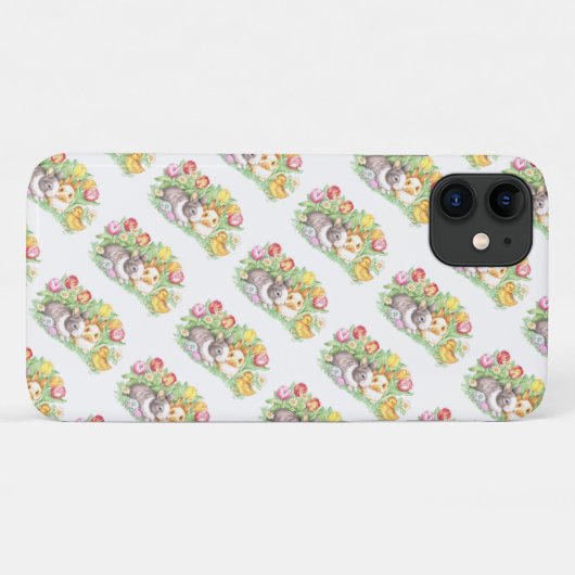 Spring Holiday Paashaas Bunny Case-Mate iPhone Case (Achterkant (horizontaal))