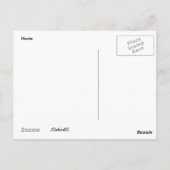 Spring Hosta briefkaart (Achterkant)