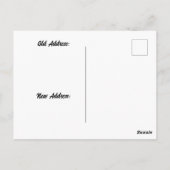 Spring Housekeeping Change of Address Briefkaart (Achterkant)